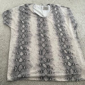 Ces Femme size large snakeskin mini dress.